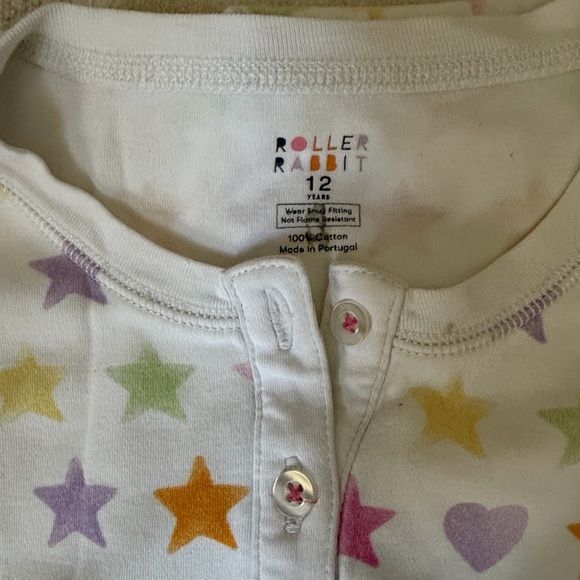 Roller Rabbit Multicolor Star Kids Pajama Set - Picture 2 of 2